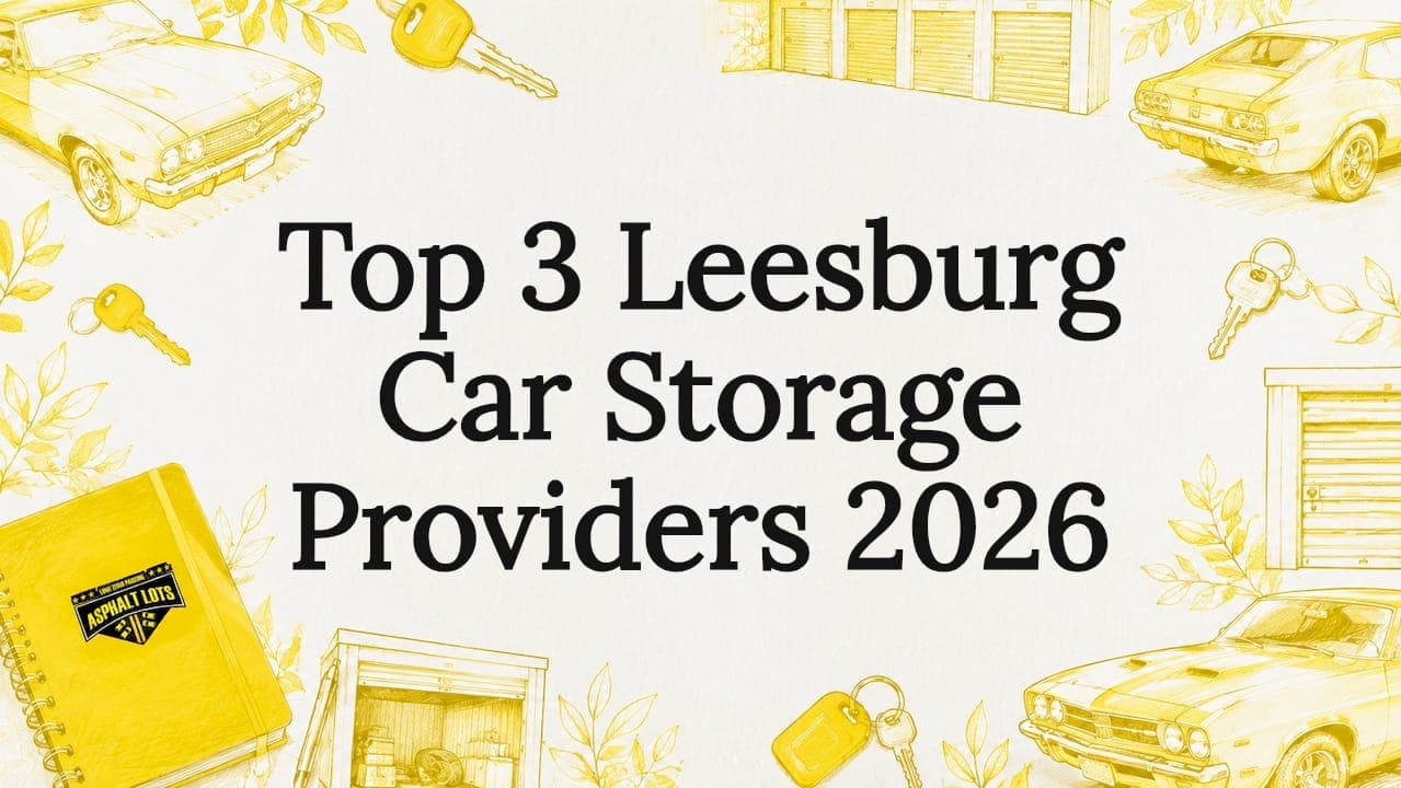 Top 3 Leesburg Car Storage Providers 2026