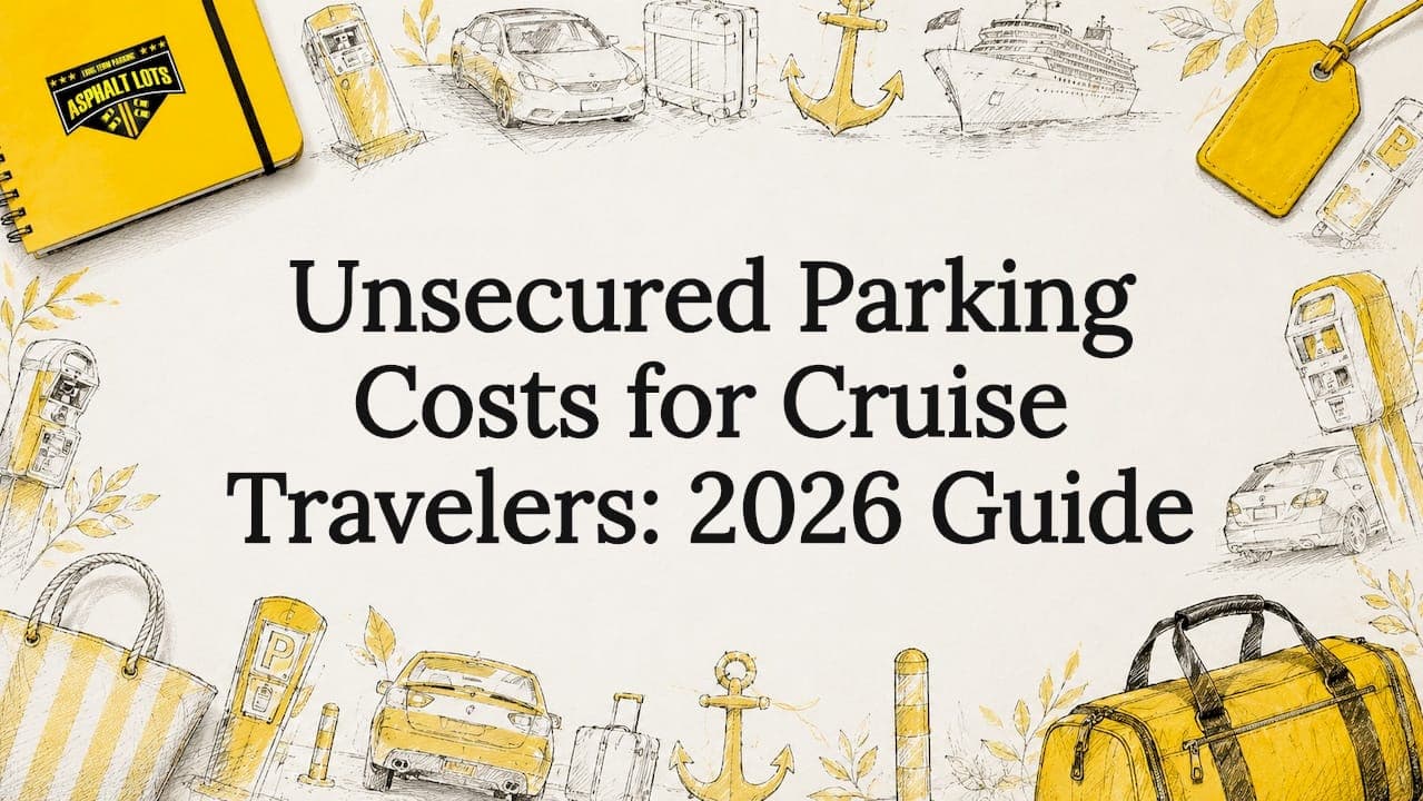 Unsecured Parking Costs for Cruise Travelers: 2026 Guide