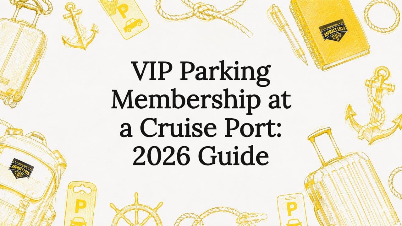 VIP Parking Membership at a Cruise Port: 2026 Guide