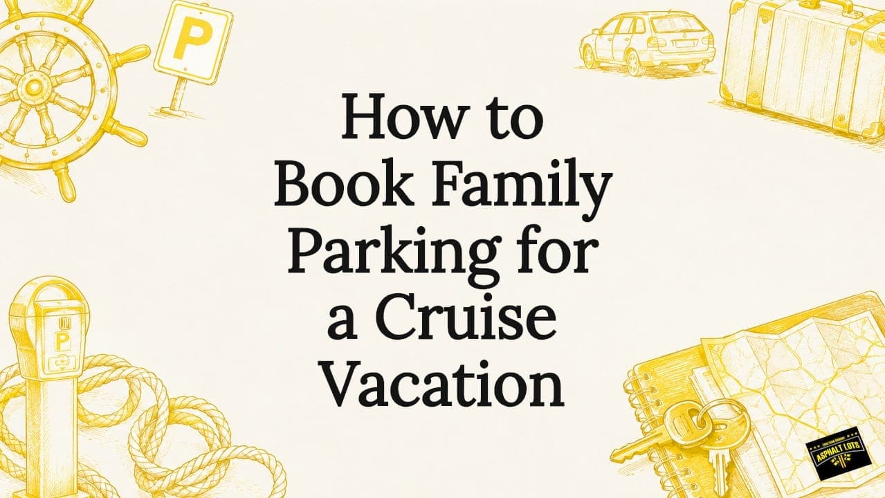 How to Book Family Parking for a Cruise Vacation