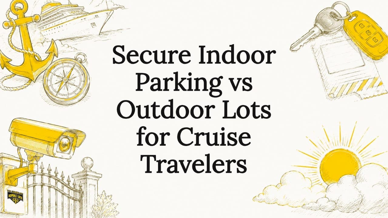 Secure Indoor Parking vs Outdoor Lots for Cruise Travelers