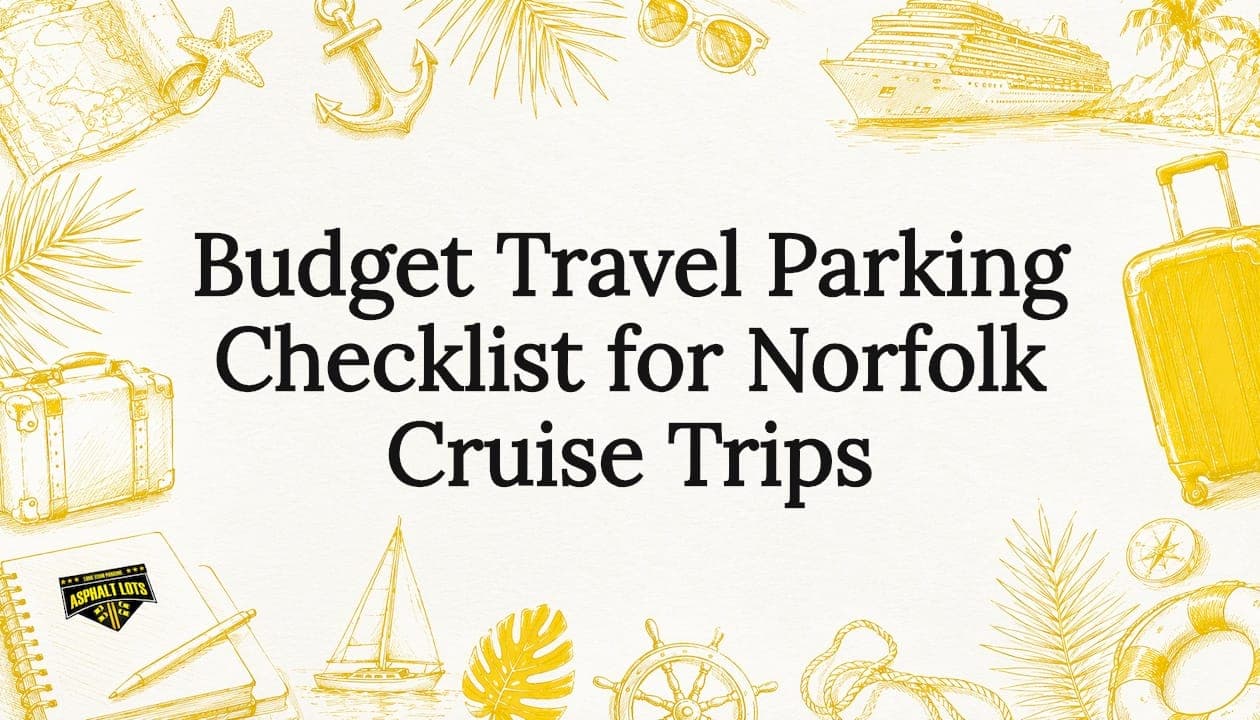 Budget Travel Parking Checklist for Norfolk Cruise Trips