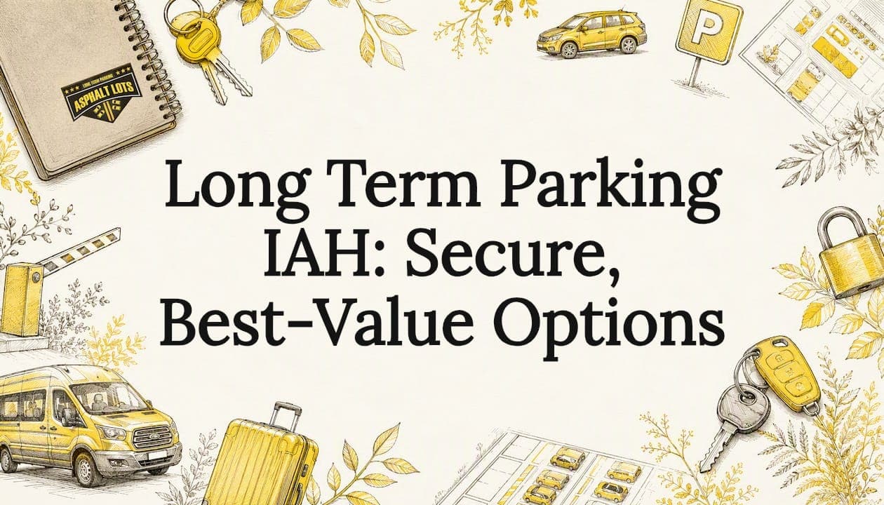 Long Term Parking IAH: Secure, Best-Value Options