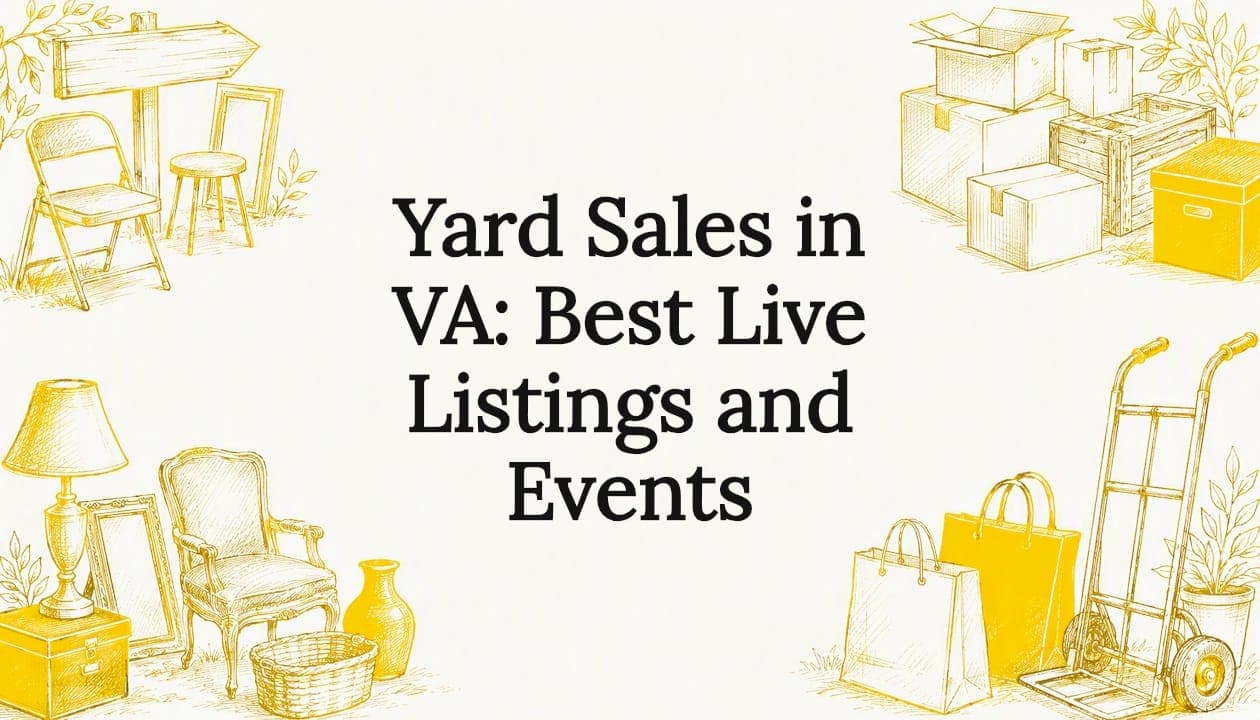 Yard Sales in VA: Best Live Listings and Events