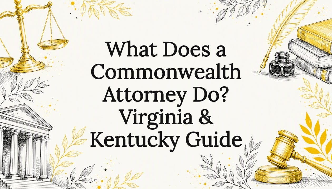 What Does a Commonwealth Attorney Do? Virginia & Kentucky Guide