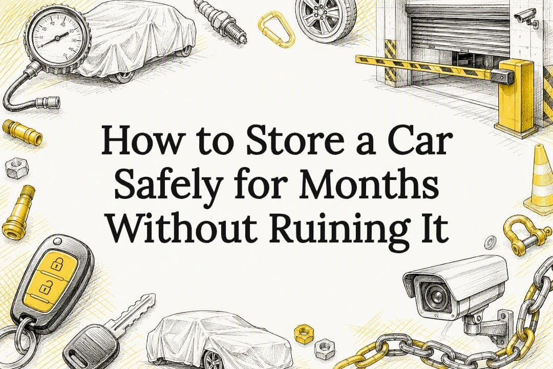 How to Store a Car Safely for Months Without Ruining It