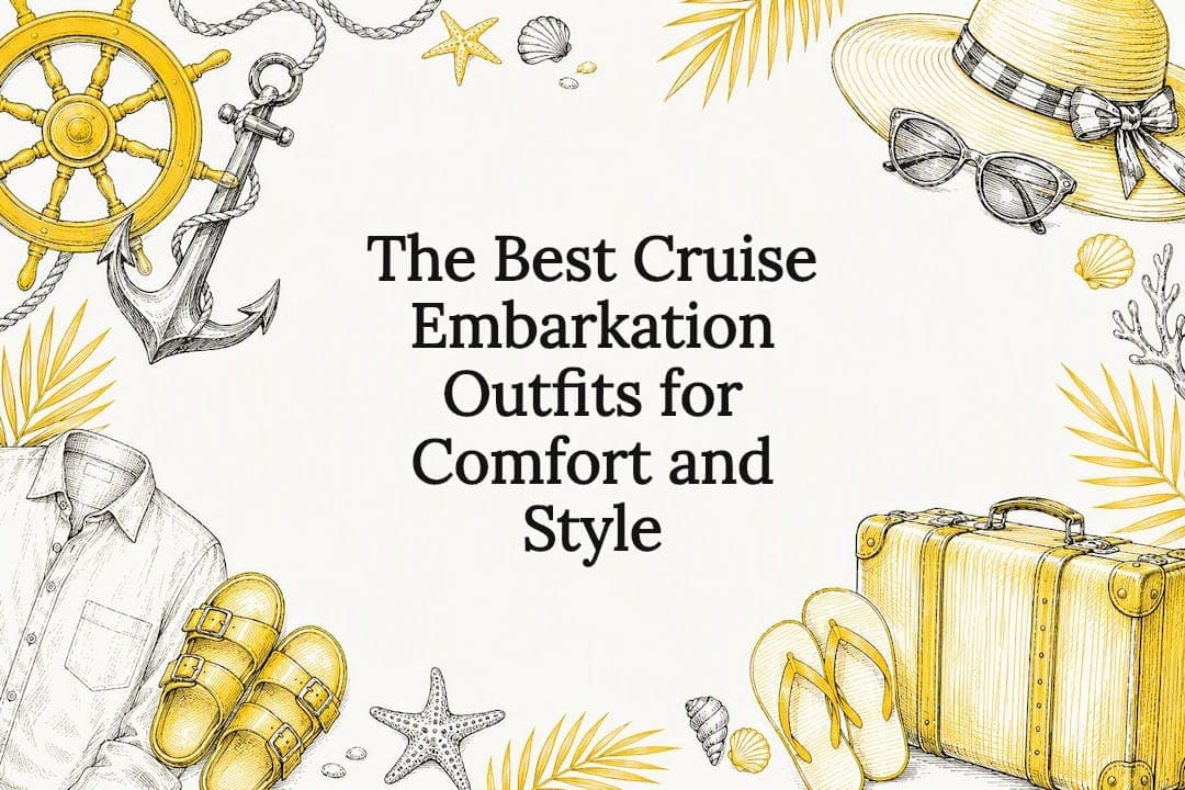 The Best Cruise Embarkation Outfits for Comfort and Style