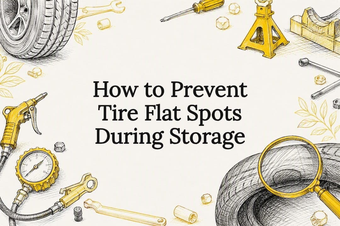 How to Prevent Tire Flat Spots During Storage