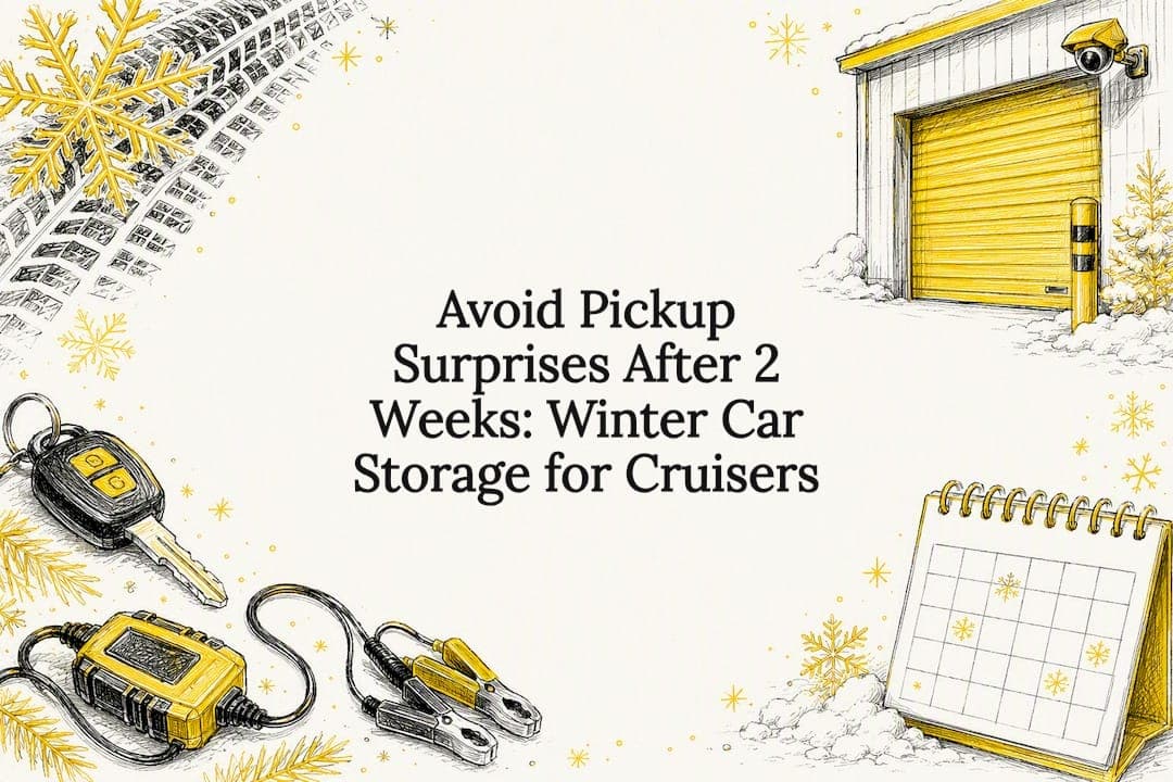 Avoid Pickup Surprises After 2 Weeks: Winter Car Storage for Cruisers