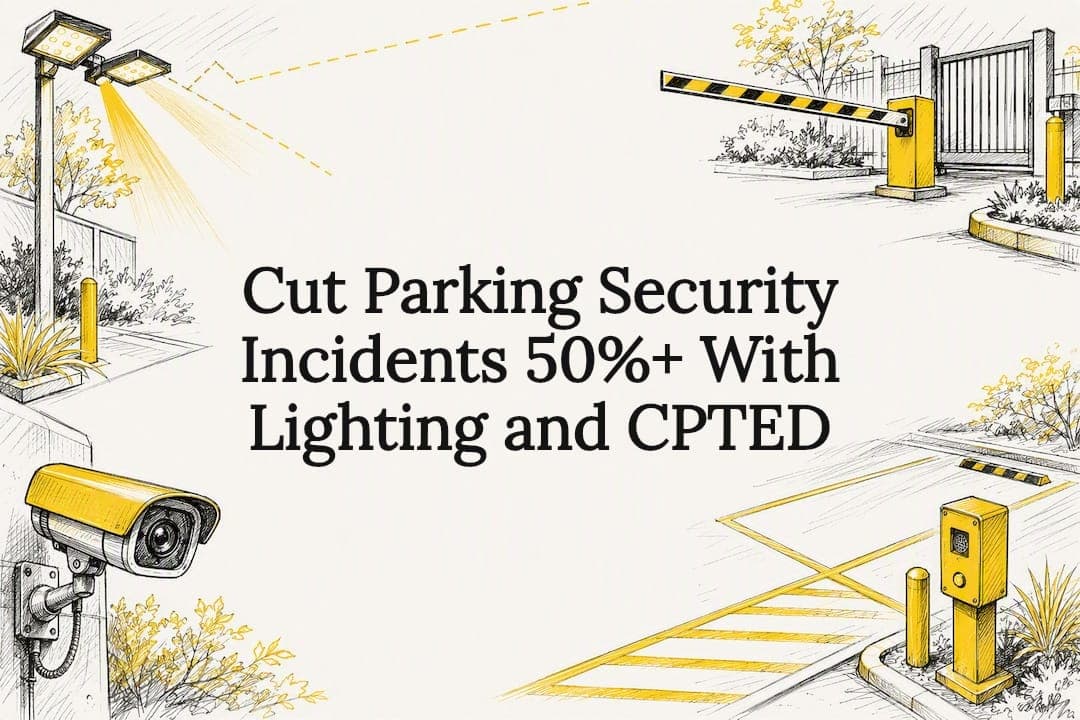Cut Parking Security Incidents 50%+ With Lighting and CPTED
