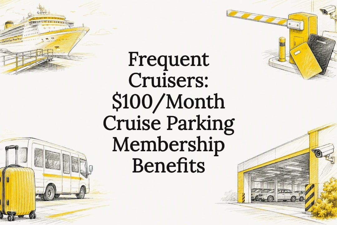 Frequent Cruisers: $100/Month Cruise Parking Membership Benefits