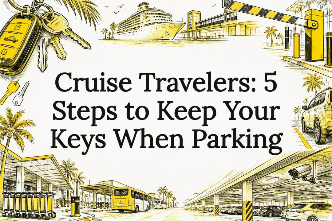 Cruise Travelers: 5 Steps to Keep Your Keys When Parking