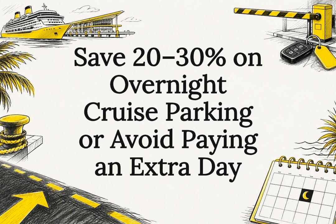 Save 20–30% on Overnight Cruise Parking or Avoid Paying an Extra Day