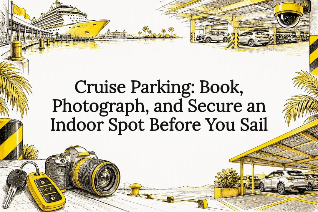 Cruise Parking: Book, Photograph, and Secure an Indoor Spot Before You Sail