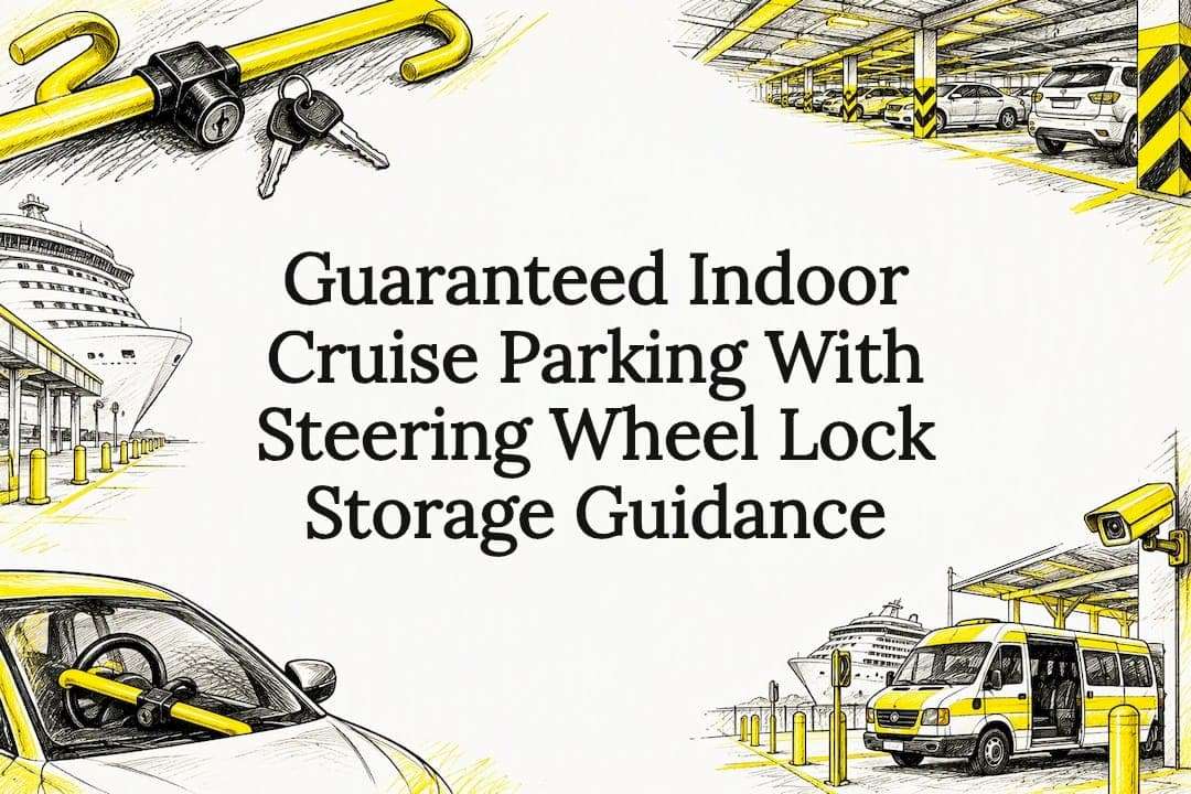 Guaranteed Indoor Cruise Parking With Steering Wheel Lock Storage Guidance