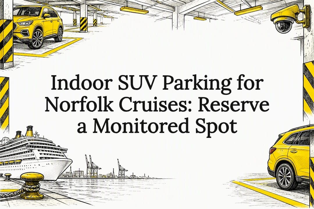 Indoor SUV Parking for Norfolk Cruises: Reserve a Monitored Spot