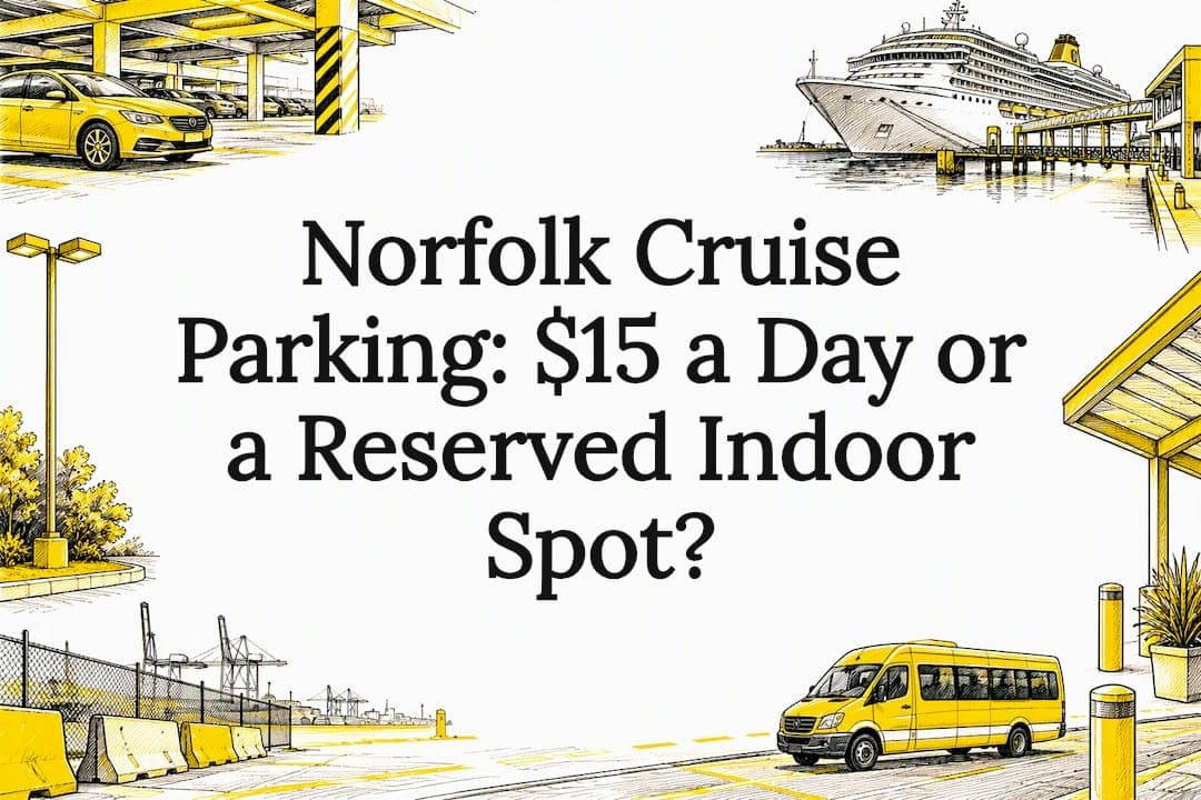 Norfolk Cruise Parking: $15 a Day or a Reserved Indoor Spot?