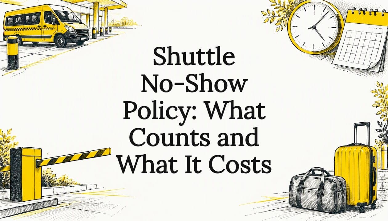 Shuttle No-Show Policy: What Counts and What It Costs