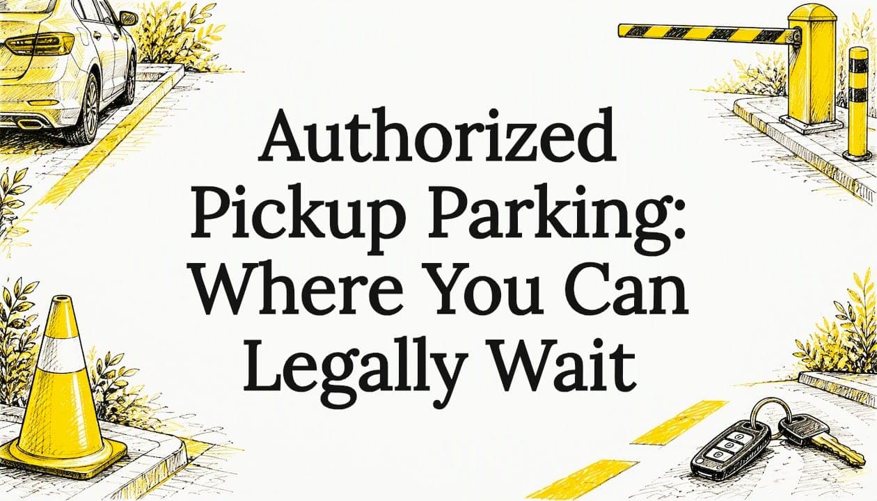 Authorized Pickup Parking: Where You Can Legally Wait