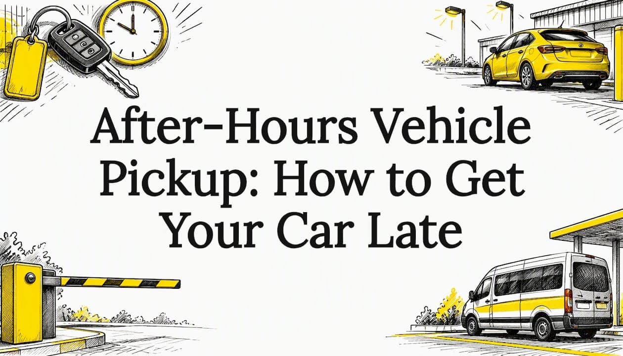 After-Hours Vehicle Pickup: How to Get Your Car Late