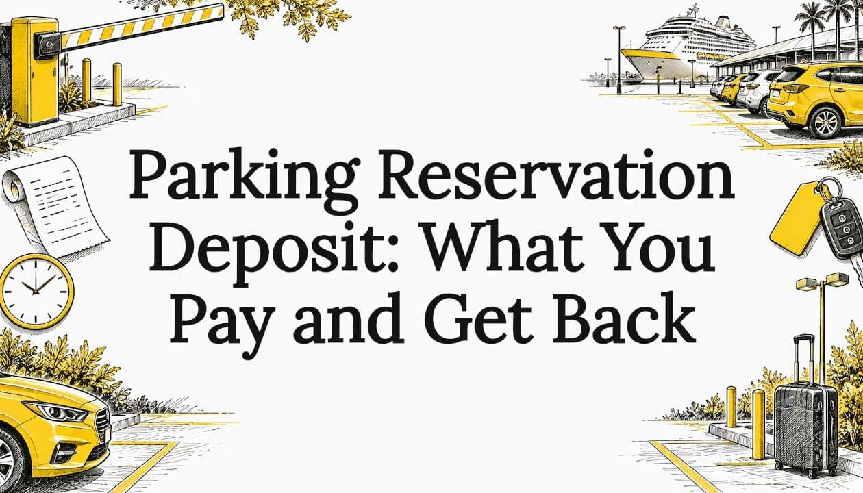 Parking Reservation Deposit: What You Pay and Get Back